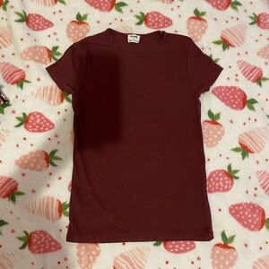 cotton on ribbed tee